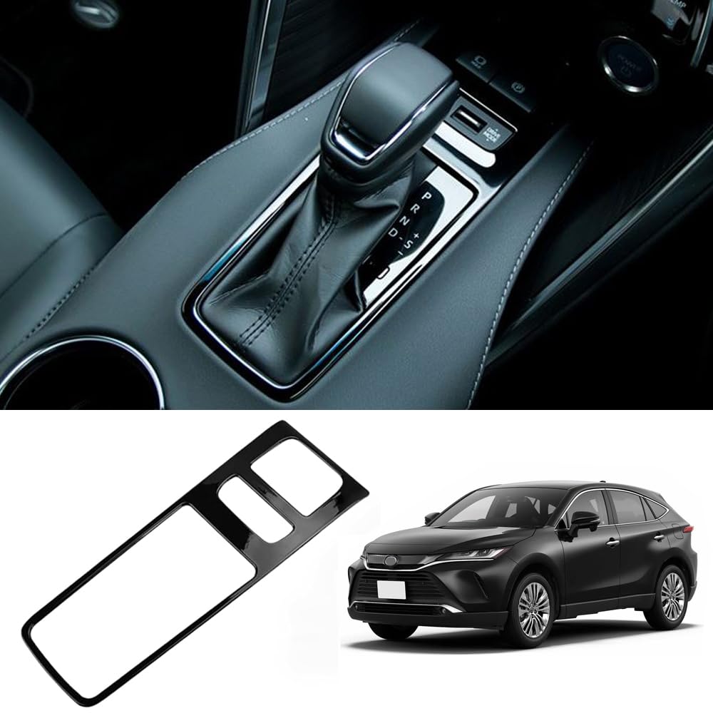 

Накладка на панель переключения передач Toyota Harrier 80 серии, крышка панели переключателей консоли, ABS, дизайн интерьерной панели, детали интерьера, защита от царапин, простая установка чёрный