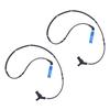 2Pcs ABS Sensor Anti-lock Brake System Wheel Speed Sensor Rear Left/Right Wheels Compatible for 3er E46 Coupe Touring 330 R171