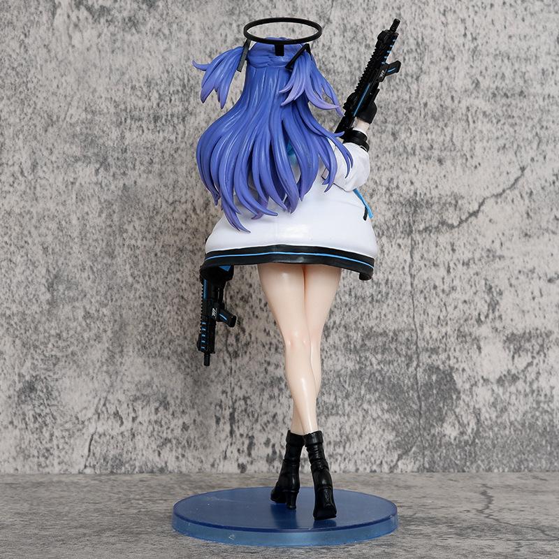 Anime Hayase Yuka Figurine Blue Archive Cartoon Figure GK Yuka Cute Girl Model Statue Pvc Collection Ornament Doll Toy Gift