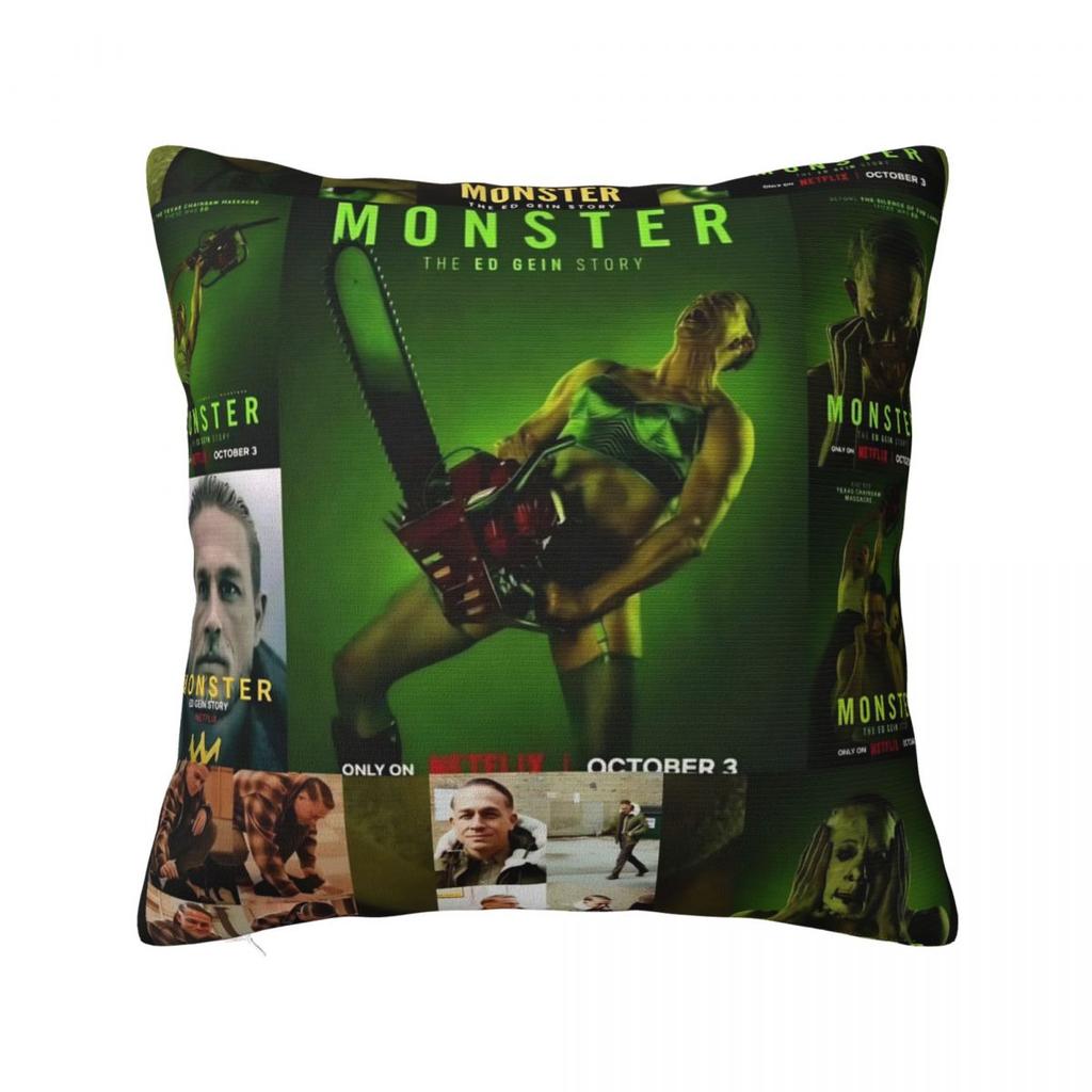 Charlie Hunnam Actor Photo Pillow Cover Funny Pillow Case Square Printed Cushion Cover Pillowcases For Sofa Home Decoration