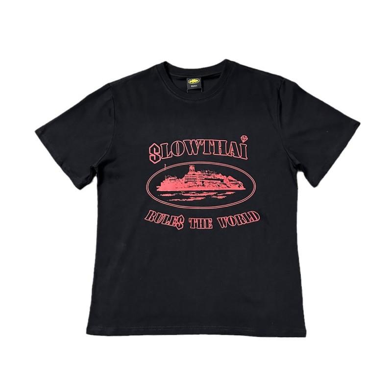 Corteiz Short Sleeve T-Shirt Streetwear Casual Hip Hop Couple Tee Men Women
