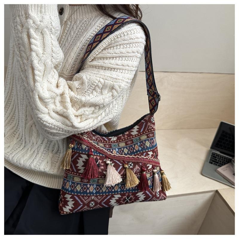 Summer National Style New Chinese Bag National Style Retro Shoulder Messenger Bag Female Messenger Bag Female Summer