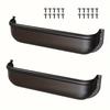 RV Door Storage Organizer Multi Pocket Large Capacity 1/2Pcs Black White for Camper Van Camping Travel