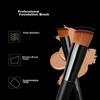 AOLANLA Makeup Brush Set, Including Loose Powder and Eyeshadow Brushes, Beginner-Friendly, Beauty Tools, 9 Pieces