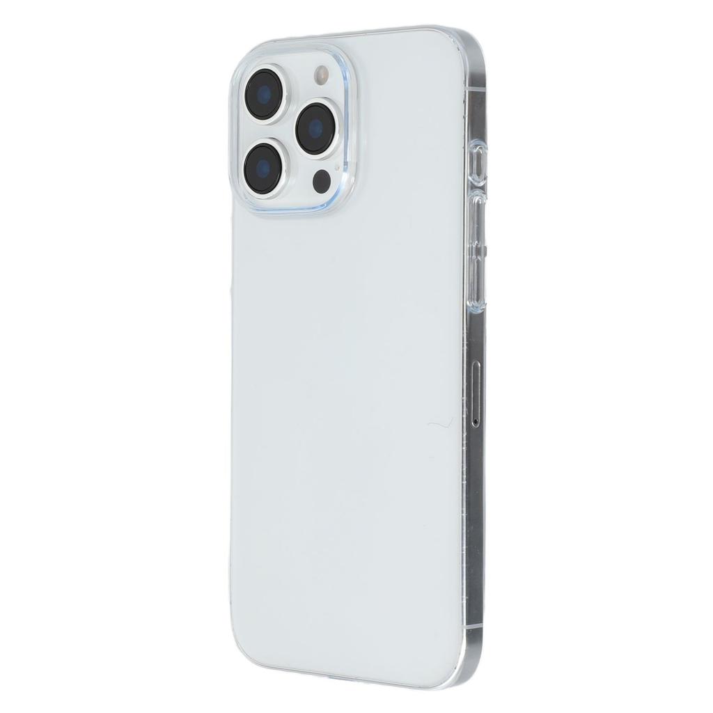 JAUCASE For iPhone 16 Pro Case Anti Drop Hard PC Clear Back Phone Cover