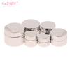 Glass Cosmetic Jar 5-50g Face Cream Glass Bottle Silver Cream Jar Cosmetic Container Empty Nail Glue Jar Travel Makeup Container