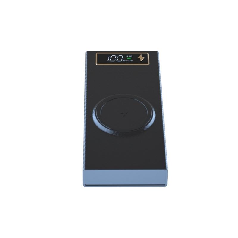 8x18650 Battery Storage Box PD Quick Charge Power Bank Case Support Wireless Charging/Quick Charging Functions