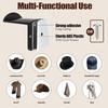 3Pcs Plastic Hat Rack Wall Mounted Hat Storage Holder Hat Storage Organizer Hanger  for Household