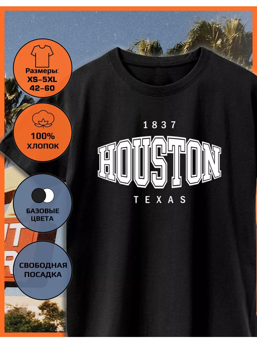 Printed T-shirt of the city of America Houston 2XL