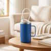 Isolierter Stillbecher | Auslaufsicheres Design, Edelstahl-Fütterer mit Deckel, für den Nachttisch