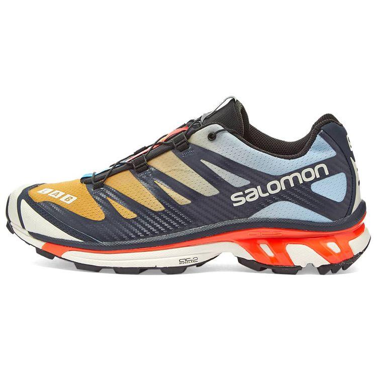 

SALOMON Xt-4 Спортивные Удобные Нескользящие Износостойкие Низкие Кроссовки Мужские Кроссовки Желтые Черные 412629 42