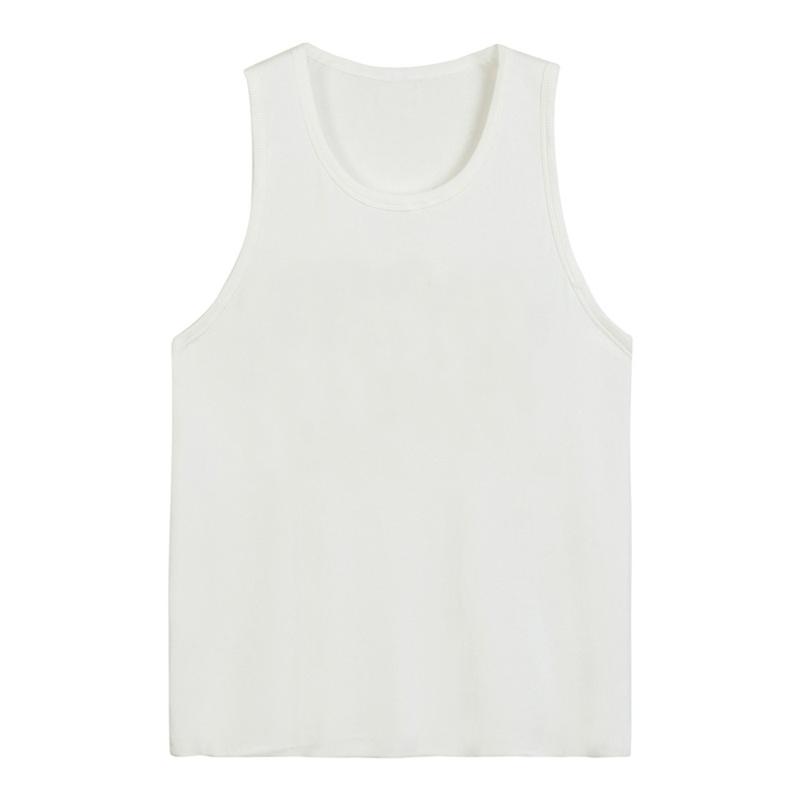 Women's Summer Sleeveless Top Loose Fit Cover-Up Camisole Woven Sweet Breathable Sportswear Short Length Tank