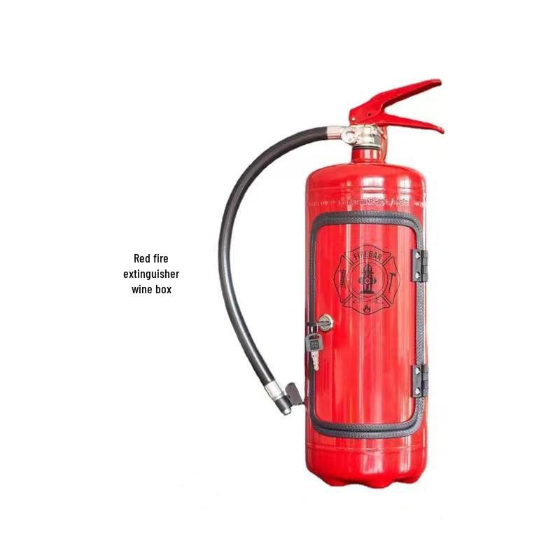 Fire Extinguisher Mini Bar: Creative Wine Storage Gift for Men