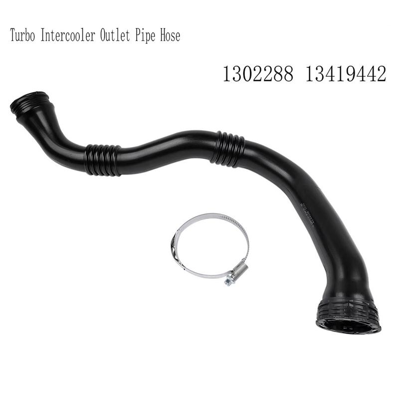L10A Turbolader-Ladeluftkühler Ausgangsrohr Schlauch Turbolader-Ladeluftkühler Schlauch Kühlerschlauch Für Vauxhall ignia 13419442 1302288 Kühlerschlauch