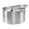 Medium Catering Pot With Lid Mega-M Pro 58L Dia. 50 Cm X H 30 Cm N