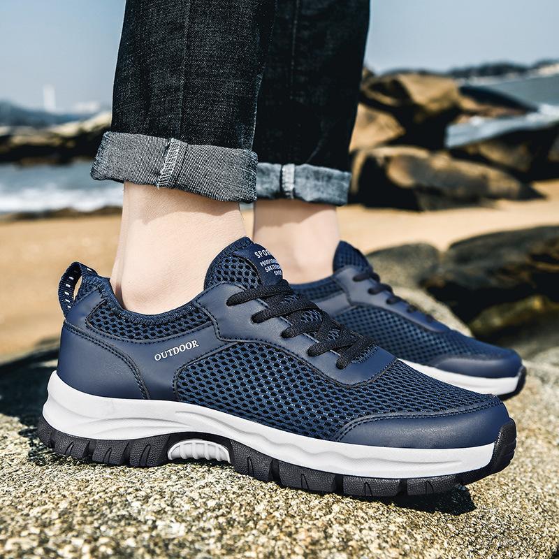 Large size men's shoes 2025 spring and summer new fashion trend casual shoes outdoor fashion running sports men's shoes