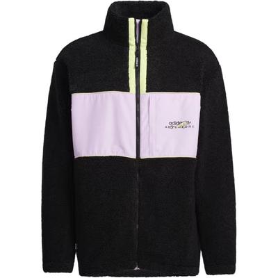 Giacca Sportiva Casual Originals Trefoil Logo Colorblock Uomo Giacca Nera GP1869