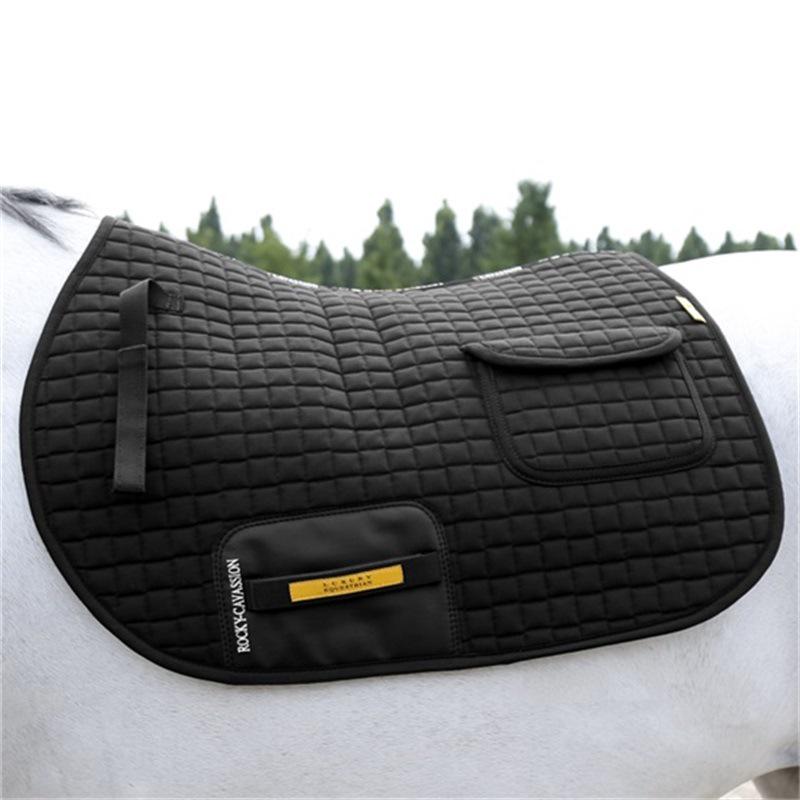 Cavassion Shock Absorbing Saddle Pad and Liner for Equestrian Use