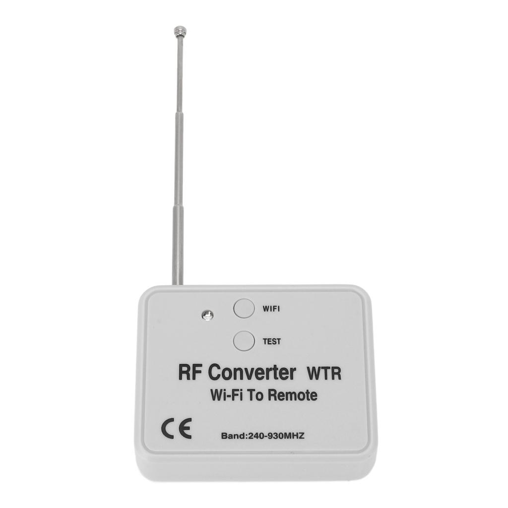 WiFi to RF Converter 240-930MHz WiFi Remote Control Converter for Household Appliances Curtains