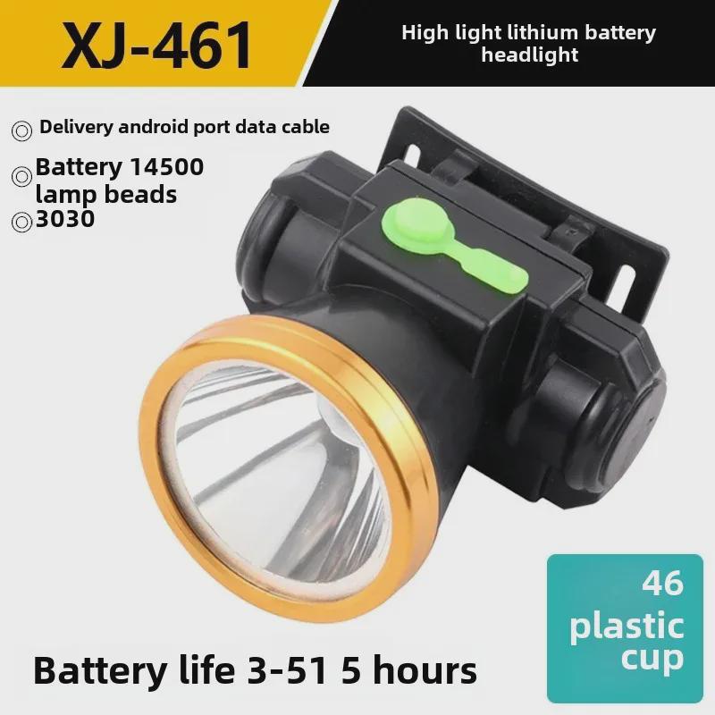 Oppladbar Vanntett LED Hodelykt for Nattfiske - Supersterk, Langvarig og Langtrekkende