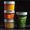 5 Sheets Arabic Number Stickers 1 Inch Number Stickers Waterproof Vinyl Self-adhesive Removable Office Home Cup Decoration Lable