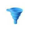 Silicone Funnel Gel Foldable Collapsible Fill Hopper S/L for Kitchen Jar Bottle Feeder Wine Auto Engine Oil Petrol Transfer