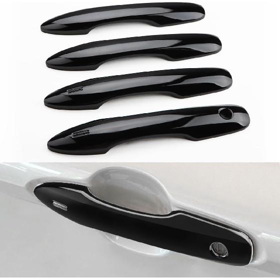 Upgraded Snap-On Door Handle Cover Compatible For 2018- 2024 2025 2026 Toyota Camry Accessories No Adhesive Door Handle Protectors For -2025 2026