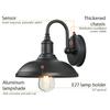 Vintage Induction Wall Lamp Corridor Aisle Balcony Waterproof Outdoor Lighting Wall Lamps Garden Light Fixture AC90-260V