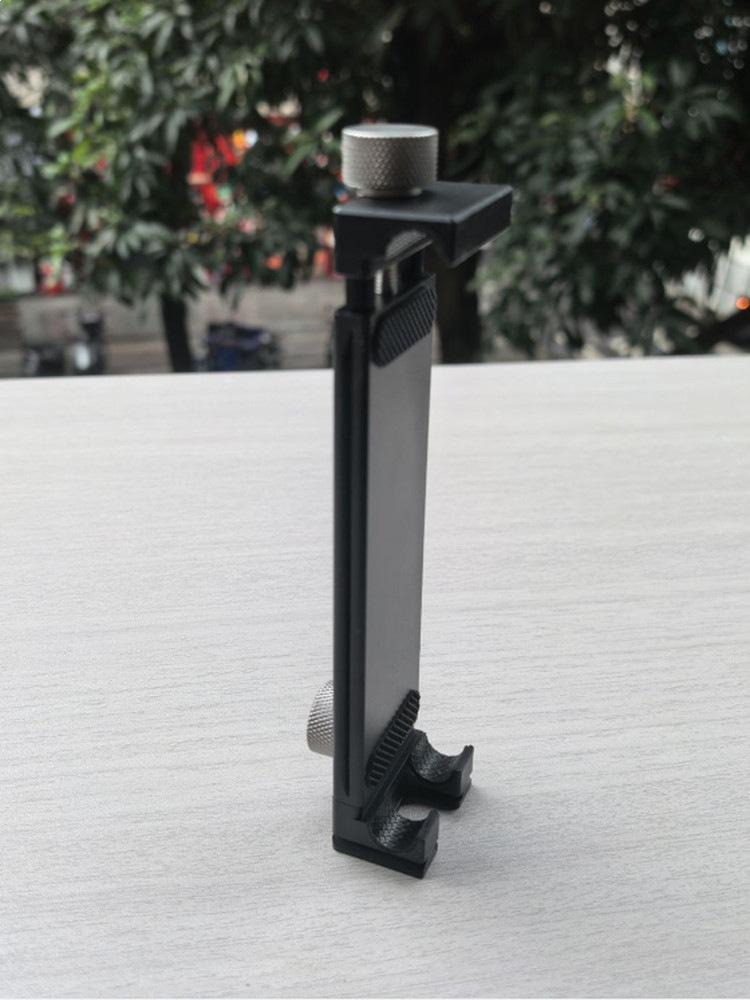 Aluminum Alloy Flat Panel Clip Tripod for Phones & Tablets - Universal Live Streaming Bracket