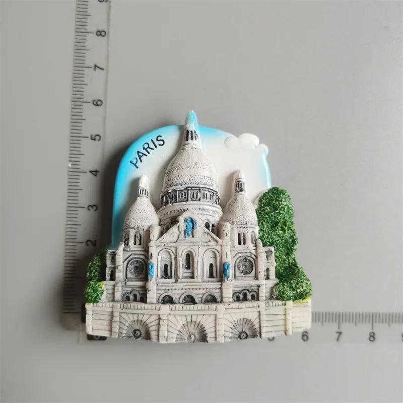 France Tourist Souvenir Fridge Magnets Corsica Cannes Nice Alsace Menton French Magnetic Stickers Decoration Travel Gifts