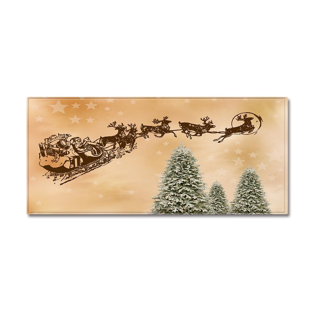 Christmas Kitchen Sand Carpet Doormat Long Floor Mat