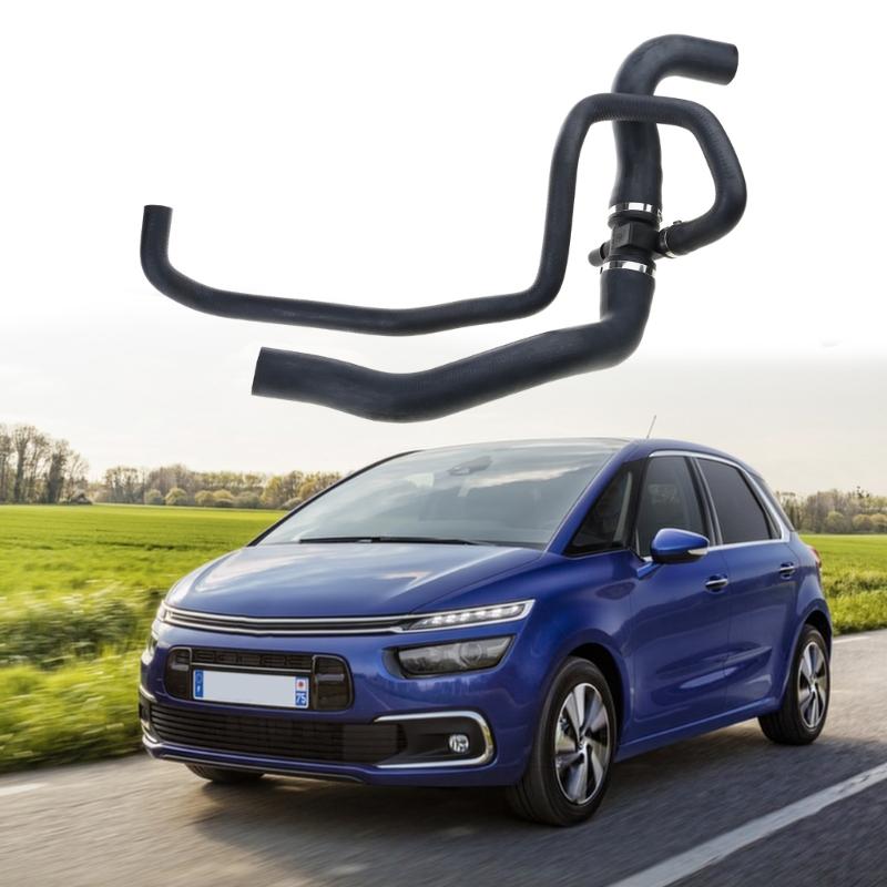 Heavy Duty Engine Radiator Hose Lower Water Pipe Hose Compatible for 307 308 408 2.0L C4 Coupe C4 1351KR Car Accessories