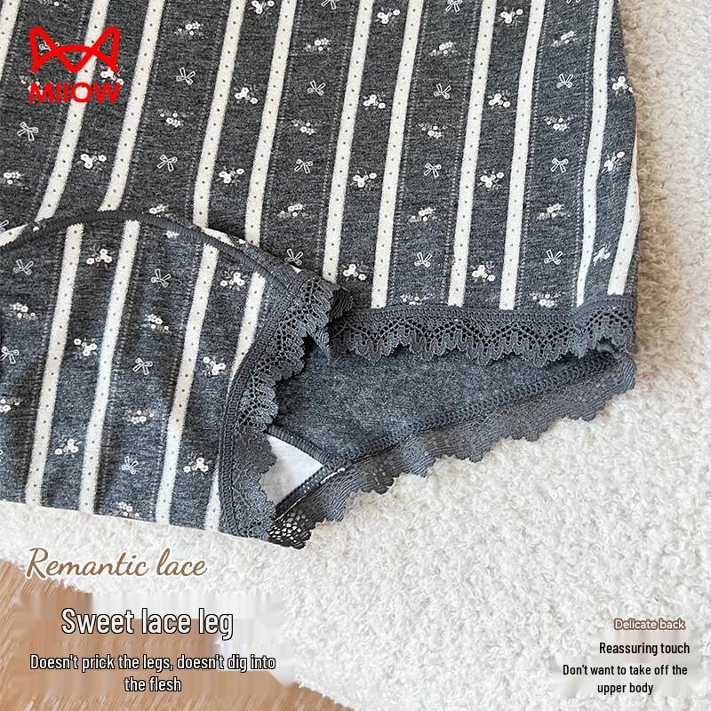 Mao Ren Women's Cotton Antibacterial Boxer Briefs