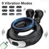 Vibrating Cock Ring, 10 Vibrations with Heating Penis Ring Vibrator Sex Toys for Men, Adult Toys Vibrating Penis Ring Male Sex Toys