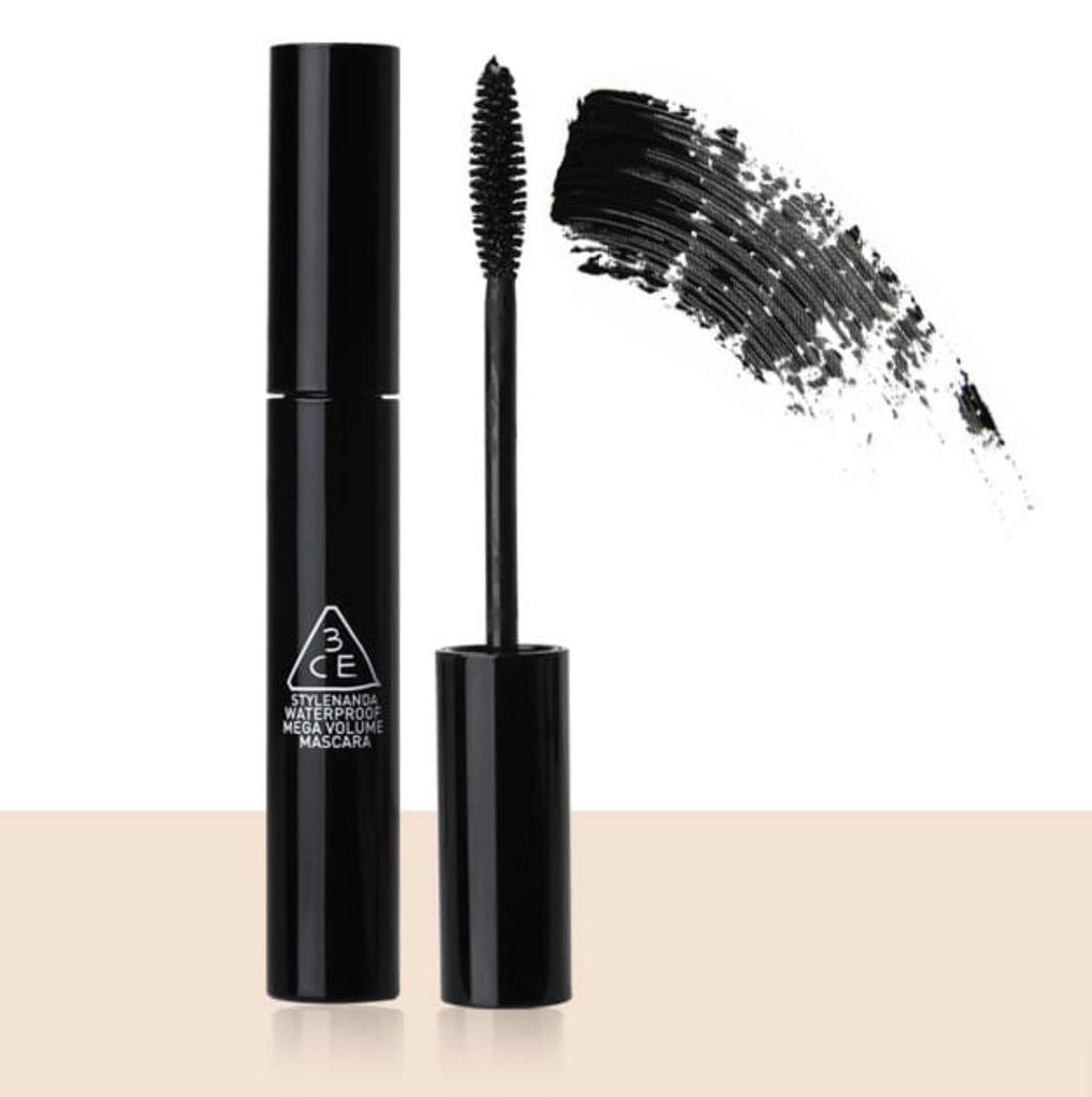 3ce Waterproof Mega Volume MASCARA #BLACK