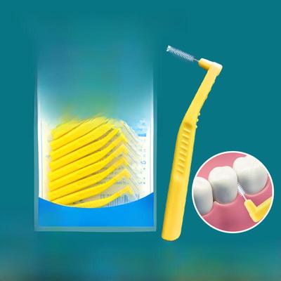 Cepillos Interdentales en Forma de L - Paquete de 10
