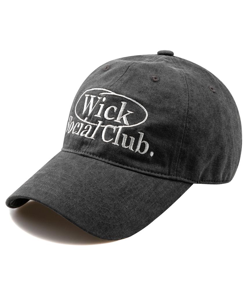 Wig Social Club Pigment Ball Cap - Charcoal