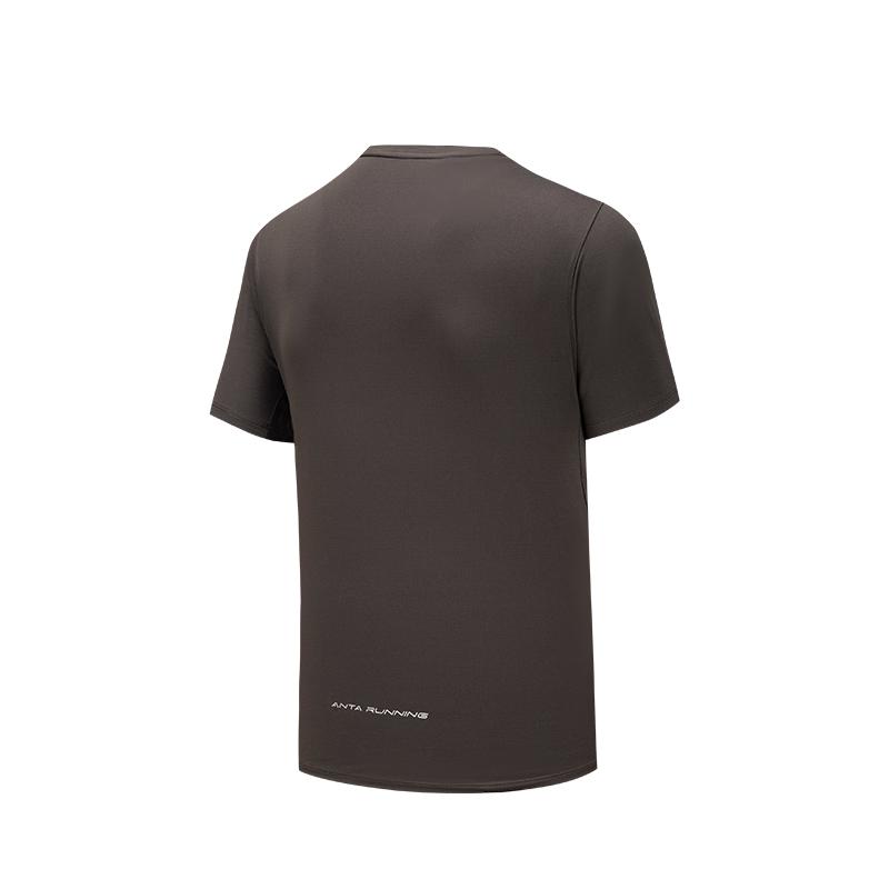 Anta Advanced Running Breathable Comfortable Sports Casual Quick-Drying Woven Short Sleeve T-Shirt Men tops 152625108-6 S