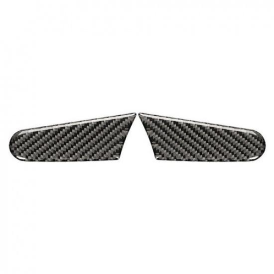Fit For Porsche Macan 2014-21 Carbon Fiber Rearview Mirror Sticker Strips Trim A