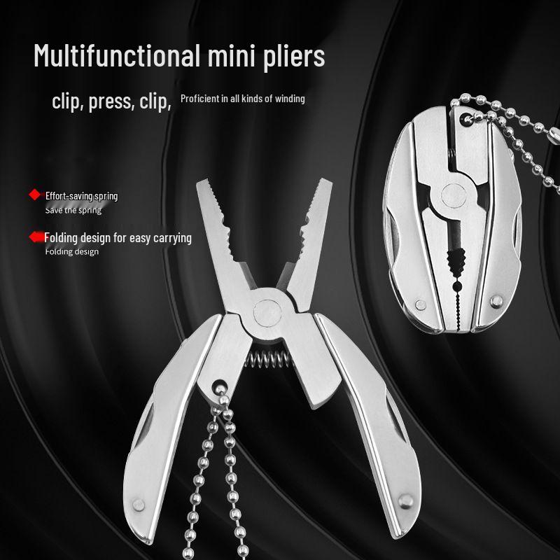 Sleva pro nováčky: Přenosné víceúčelové mini skládací kleště - Snadno se přenášejí