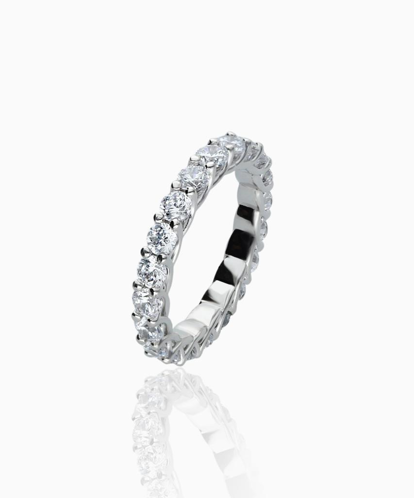 Valik [925 Silver] No. 74 Eternity Ring (Tennis Ring)