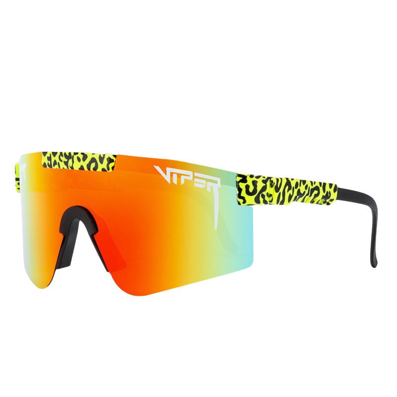 Fashionable Pit Viper Outdoor Sunglasses With Polarized Lenses And Windproof Design For Enthusiasts