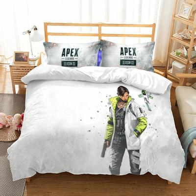 Game Characters Apex Duvet Cover Gamer Apex Bedding Sets For Teenagers & Adults 3D Printed Quilt Cover