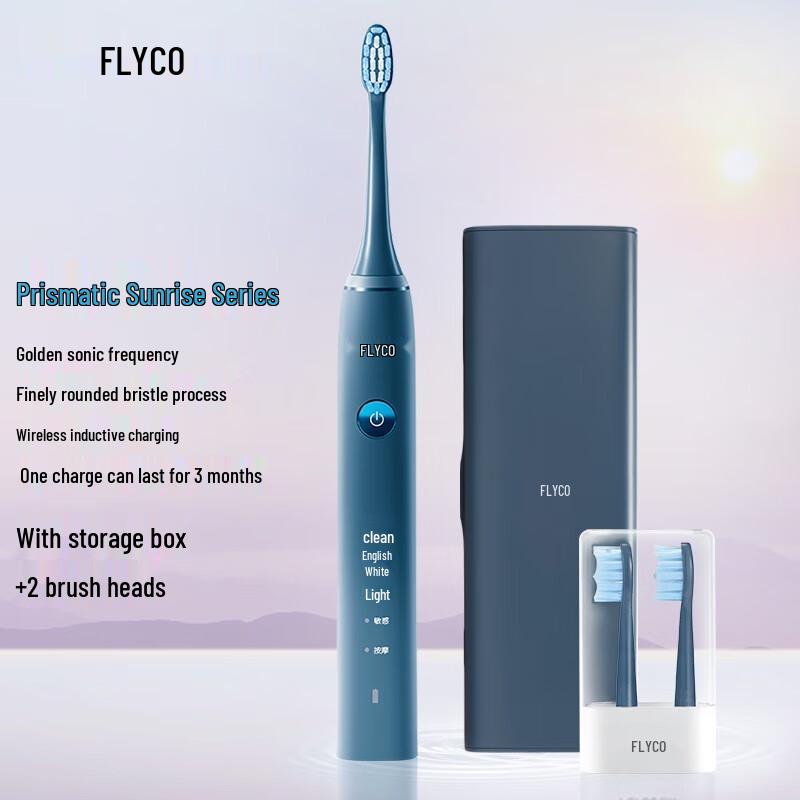 Flyco FT7105 Sonic Electric Toothbrush CN Plug (adapter Included)