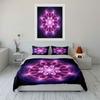 Floral Pattern Home Decoration Set Soft Comfortable Duvet Cover Bedding Set Included 1*Duvet Cover & 2*Pillowcases, Gift