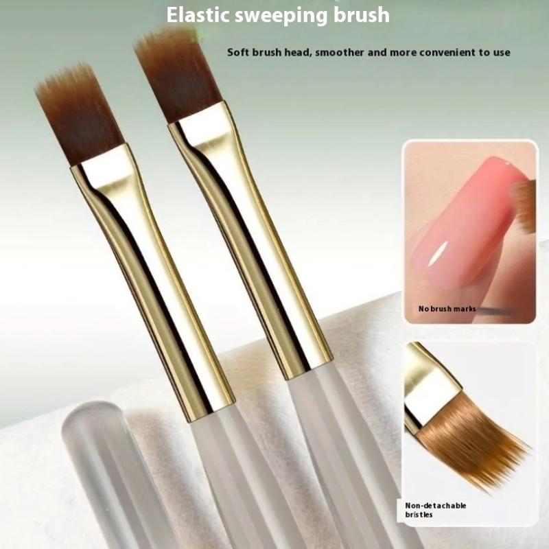 1/5/6Pcs Nail Art Brush Checker Nail Drawing Painting Line Brush Nail Art Tool Acrylic Painting Brushes DIY Design Manicure Tool
