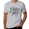 Holly Jolly T-Shirt Cute Clothes Summer Top Blacks Men T Shirt