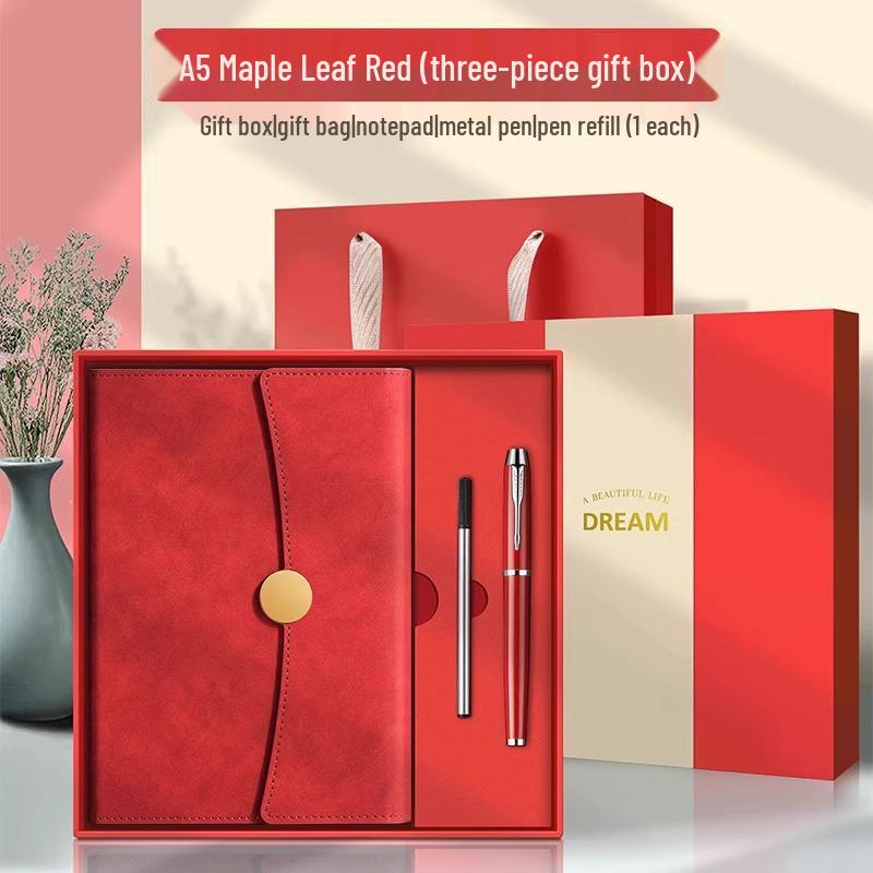 2026 Year of the Horse Business Notebook Gift Set: Custom Corporate Meeting Record and High-Value Souvenir