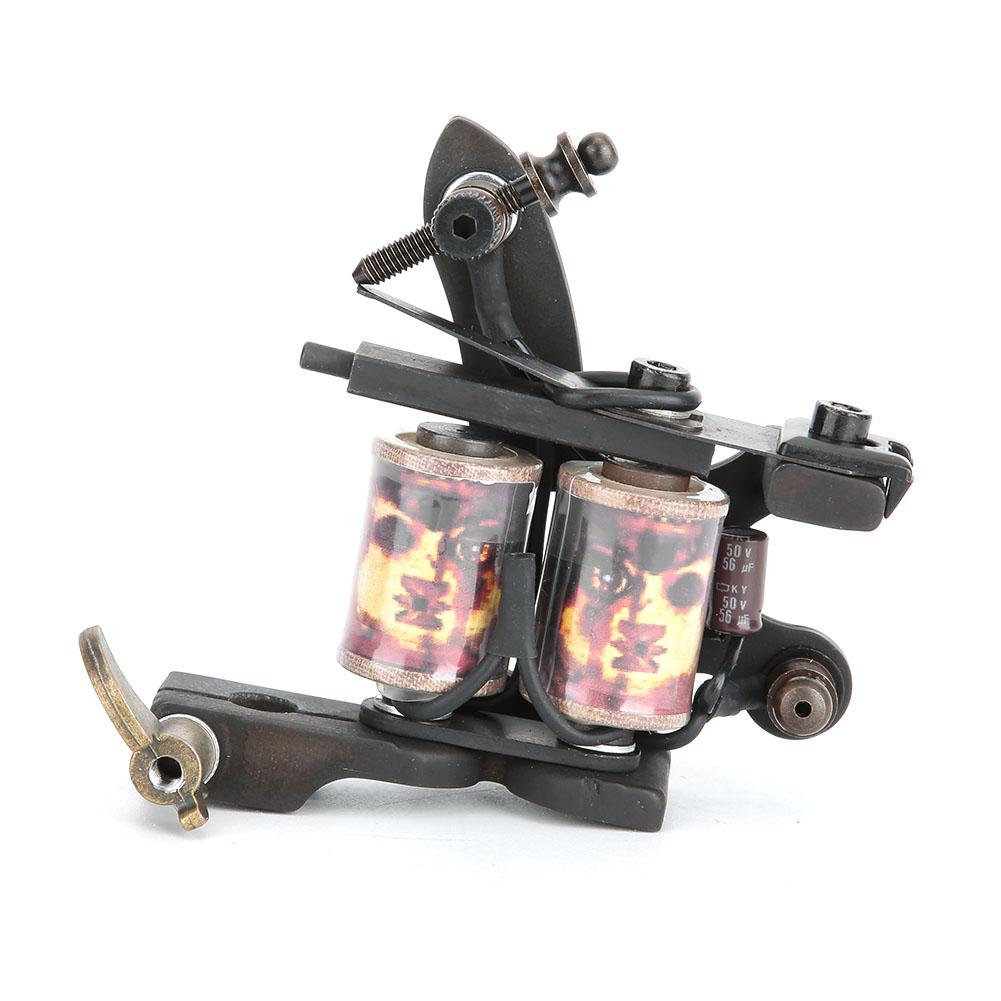 

Чистая медь Ручной тату-пистолет Shader Liner Wrap Coils Машина Инструменты для татуировки Принадлежности