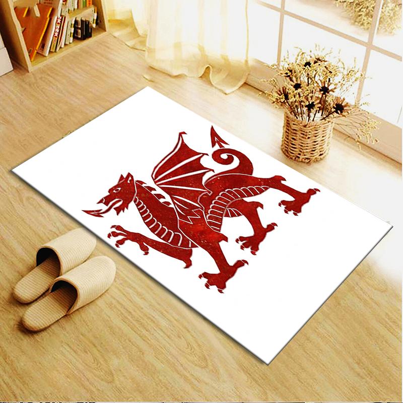 Y Ddraig Goch Carpet Rug For Living Room Bedroom Home Sofa Decorationkids Play Nonslip Floor Mat